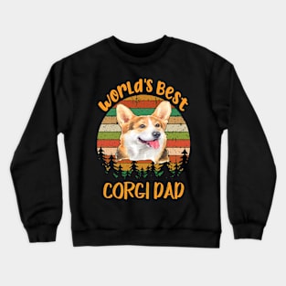 World'S Best Corgi Dad (289) Crewneck Sweatshirt